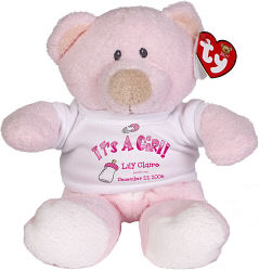 It's A Girl ©Ty Inc. Teddy Bear
